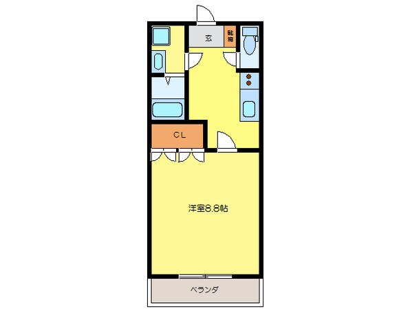 エトワール鴻之台の物件間取画像